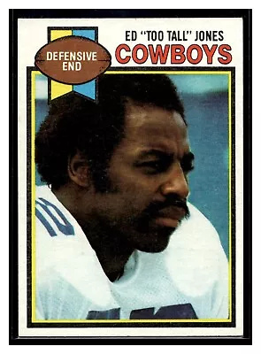 1979 Topps #24 Ed Too Tall Jones Cream Colored Back • $3