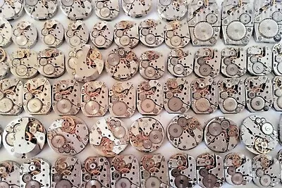 Vintage Watch Parts Watch Mechanisms Set 30 Pc. Steampunk  Art • $36