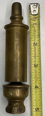 Antique BRASS STEAM WHISTLE  1   Locomotive Maritime Industrial Steam Tractor • $179.50