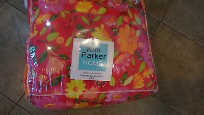 Kim Parker Home Floral King Comforter Set New In Package • $239.99