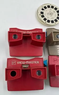 Vintage GAF View-Master Multicolor Picture Viewers With Slides Lot Of 6 • $9.99