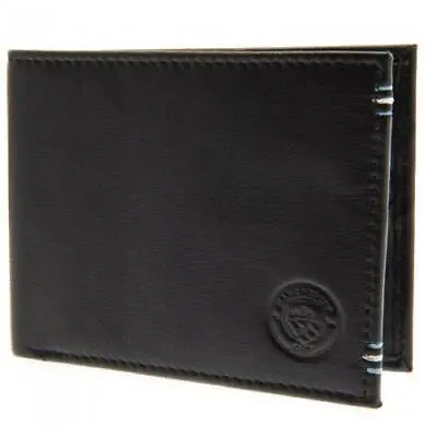 Manchester City FC Leather Stitched Wallet (football Club Souvenirs Memorabilia) • £23.19