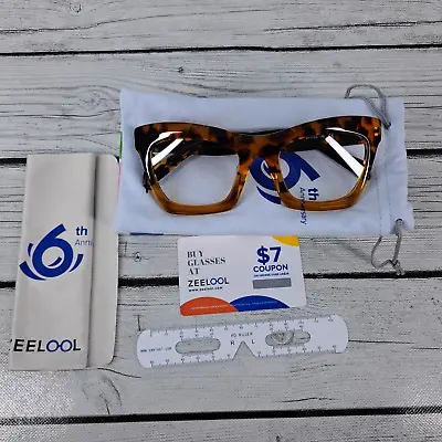 Zeelool Thick Eye Glass Frames 53-22-146 • $11.93