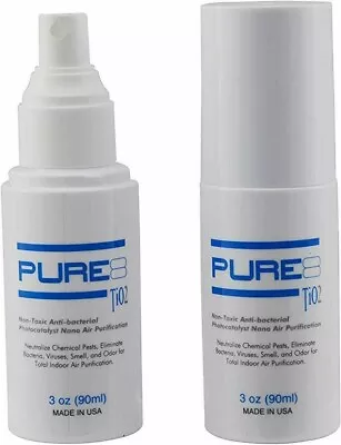 Pure8 TiO2 Titanium Dioxide -- Airborne Virus & Bacteria Remover  • $19.95