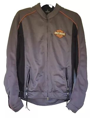 Harley Davidson Mesh Riding Jacket Gear Ventilated Protective Armor  No Pads Men • $59.99