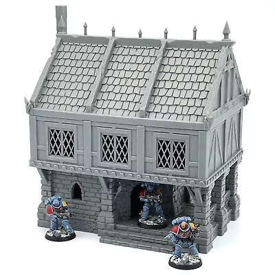 Ulvheim Medieval Fantasy Inn Tavern Building Town House 28mm Terrain Scenery WW2 • £29.99