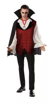 Vampire Men's Halloween Costume Size  L(36/38) By Rubies II • $14.98