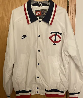 Minnesota Twins MLB Vintage Nike Cooperstown Collection Jacket ( Size XL) (NWT) • $60