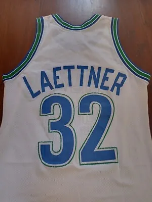 Champion Christian Laettner Minnesota Timberwolves Basketball Jersey Small 36 • $85