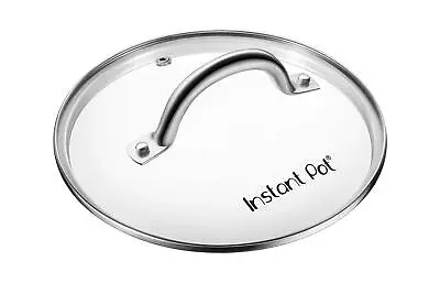 Instant Pot Tempered Glass Lid 10.2-In 8-Qt Cooking Pot Lid Stainless Steel • $35.26