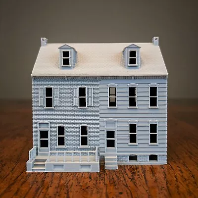 N-Scale Pennsylvania Row House - 1:160 Scale Building • $19.99