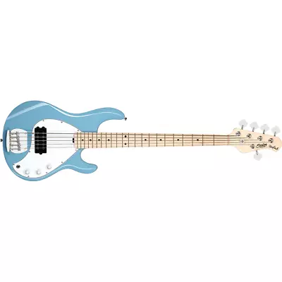 Sterling By Music Man StingRay RAY5 5-String Bass Maple Fretboard Chopper Blue • $399.99