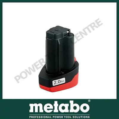 Metabo 625438000 10.8 Volt 2.0 Ah Lithium-ion Power Battery Pack For 600984000 • £39.99