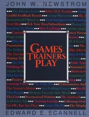 £2.35 • Buy Games Trainers Play: Experimental Learning Exercises (McGraw-Hill Training Ser,