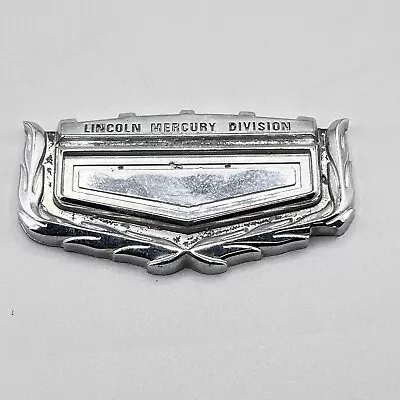 Vintage 1971-1972 Lincoln Mercury Hood Emblem Chrome Badge DIMB-8B343 BA • $40