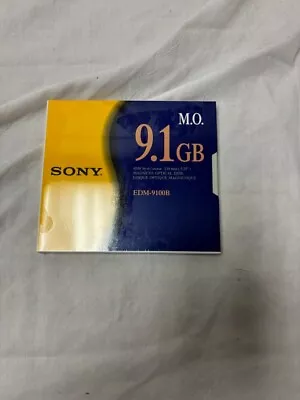 NEW FACTORY SEALED Sony EDM-9100B 9.1GB 5.25 MO OPTICAL DISK • $7