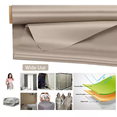 £12 • Buy Anti Radiation Sewing For Radiowave Phone Signal EMI Shielding Faraday Fabric