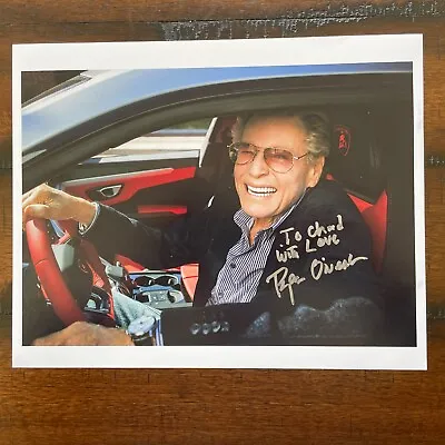 Ryan O'neal Hand Signed Dated  8x10 Photo Autographed • $30