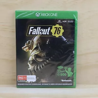 Microsoft Xbox One Game - Fallout 76 - PAL - New + Sealed - Bethesda • $19.99
