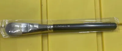 MAC Cosmetics 190 Foundation Brush Full Sz Black Handle New Authentic • $22.99
