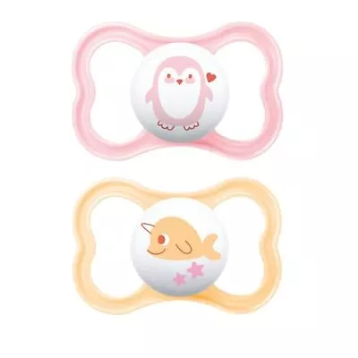 Air Printed Silicone Pacifier - Girl - 6+ Months 2 Count • $17.58