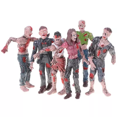 6Pcs/1set Walking Corpses Model Terror Zombies Kids Children Action Figure Toys • $16.49