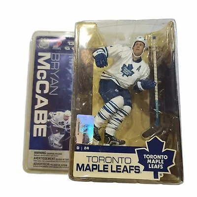 Mcfarlane Nhl 13 Bryan Mccabe Toronto Maple Leafs Mohawk Variant Chase Figure • $19.18