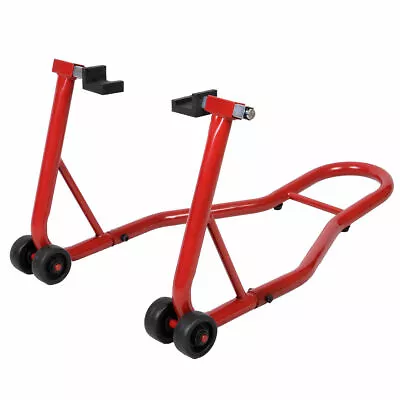 Motorcycle Bike Stand Rear Forklift Spoolift Paddock Swingarm Lift Auto Red • $53.99