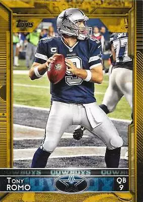 $0.99 • Buy 2015 Topps Football - GOLD PARALLEL /2015 - Complete Your Set - You Pick!