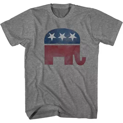 Republican Party Elephant Logo Vintage T-Shirt • $14.99