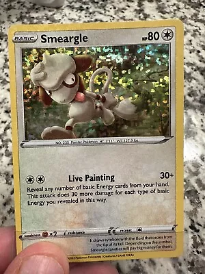 Pokémon TCG Smeargle McDonald's Promos 2022 15/15 Holo Ultra Rare. Bleed Error. • $10