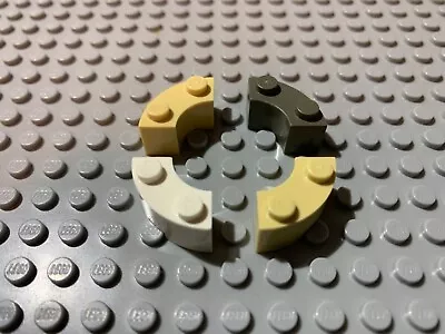 $1.29 • Buy Lego Parts 85080 (4pcs) Brick 2X2 Corner Round Choose Color
