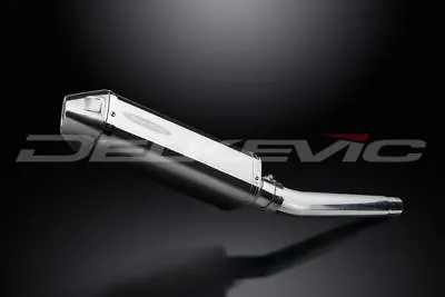 Delkevic 13  Stainless Tri-Oval Muffler - Suzuki GSX-R1000 2005-2006 Exhaust • $254.99