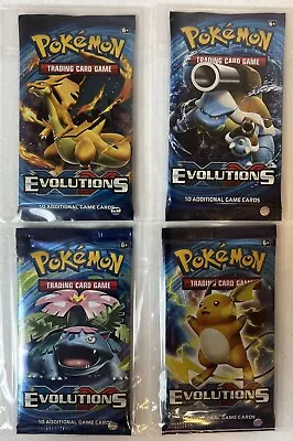 Pokemon XY Evolutions Factory Sealed Pack Art Set • $88