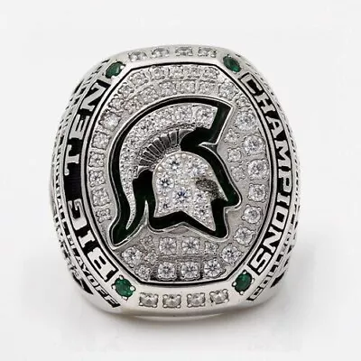 Custom Michigan State Spartans 2015 Big Ten Conference Football Champions Ring • $600