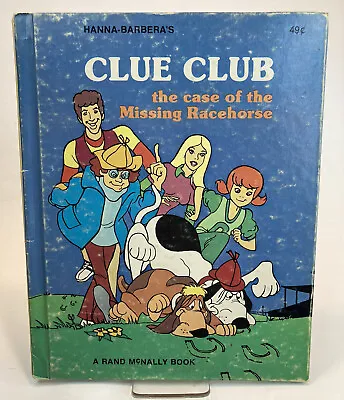Hanna-Barbera’s CLUE CLUB And The Case Of The Missing Racehorse- 1977 Elf Book • $19.33