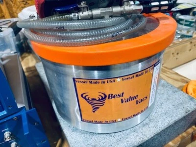 $80 • Buy Vacuum Chamber With Omega HHP240 Vacuum Monitor