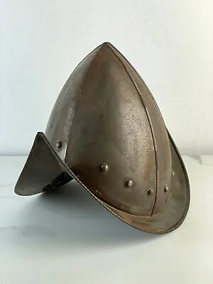 Spanish Morion Steel Replica Old Model Spanish Kettle Hat • $110.24