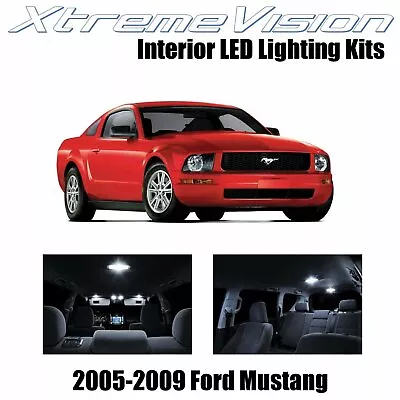 XtremeVision Interior LED For Ford Mustang 2005-2009 (4 PCS) Pure White • $9.99