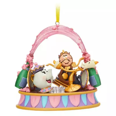 Disney Store Lumiere SINGING Sketchbook Ornament~Beauty And The Beast 2021 • $39.99