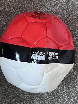 £0.99 • Buy Pokemon Pokeball Futsal Ball - Size 4 - BRAND NEW Official Football The FA.