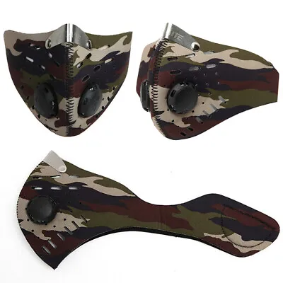 New Unisex Anti Pollution Sports Face Mask Military Grade Smoke Exhaust Gas Smog • $2.99
