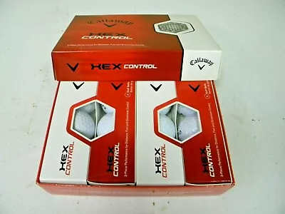 12 Callaway Hex Chrome Control Golf Balls • $24.99