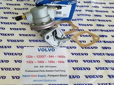 Volvo B18 - B20 - B30 - 544 - 122s - 140's - P1800  62-72 Mechanical Fuel Pump • $51.85