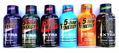 5-Hour Energy Extra Strength 6 Flavors Variety Pack • $21.99