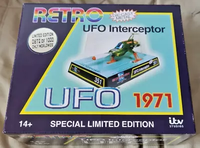Sixteen 12 Retro SHADO UFO Interceptor Limited Edition Gerry Anderson Model. New • £124.99