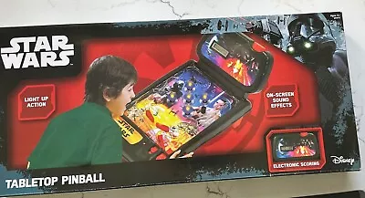 2015-2016 Star Wars The Force Awakens Tabletop Pinball Machine Game Disney Jakks • $15