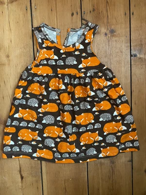 £7 • Buy Winter Water Factory (made In Brooklyn) 12month Fox Brown Dress Organic Cotton