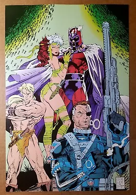 Uncanny X-Men 274 Rogue Magneto Kazar Marvel Comics Poster By Jim Lee • $24.50