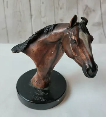 Vintage Kitty Cantrell Limited Edition Bronze Thoroughbred Horse Cody #527/2500 • $79.99